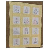 Collection of Pillow Covers, Blankets, and Decorative Quilt Collection of Pillow Covers, Blankets, and Decorative Quilt