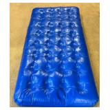 Blue Inflatable Twin Air Mattress Blue Inflatable Twin Air Mattress