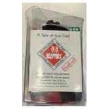 Collection of Cribbage Board, Playing Cards, and Blessings Plaque Collection of Cribbage Board, Playing Cards, and Blessings Plaque