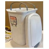 Ironing Board with Sterilite Trash Can and Colorful Hangers Set Ironing Board with Sterilite Trash Can and Colorful Hangers Set