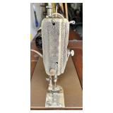 Antique Singer Sewing Machine in Wooden Table with Drawers