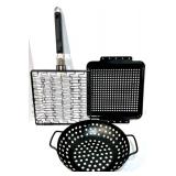 Deluxe Grilling Accessory Set with Cedar Planks and Grill Tools Deluxe Grilling Accessory Set with Cedar Planks and Grill Tools