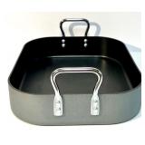 Calphalon 2-Piece Roasting Pan and Square Grill Pan Set Calphalon 2-Piece Roasting Pan and Square Grill Pan Set