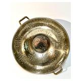 Set of Copper Chef Square Pan, Cooling Rack and Benjamin & Medwin Copper Colander Set of Copper Chef Square Pan, Cooling Rack and Benjamin & Medwin Copper Colander