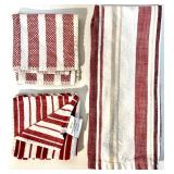 Assorted Set of Printed and Plain Cotton Kitchen Towels, Washcloth and Polishing Clothes - 21 Pieces Assorted Set of Printed and Plain Cotton Kitchen Towels, Washcloth and Polishing Clothes - 21 Pieces