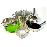 Stainless Steel Cookware Collection with Large Arcosteel by Metro Marketing Stock Pot, Colanders & Accessories Stainless Steel Cookware Collection with Large Arcosteel by Metro Marketing Stock Pot, Colanders & Accessories