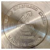 Stainless Steel Cookware Collection with Large Arcosteel by Metro Marketing Stock Pot, Colanders & Accessories Stainless Steel Cookware Collection with Large Arcosteel by Metro Marketing Stock Pot, Colanders & Accessories