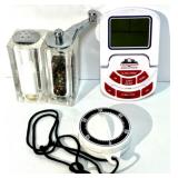 Kitchen Gadget Collection with Egg Cooker, Hand Blender, and BBQ Thermometer Kitchen Gadget Collection with Egg Cooker, Hand Blender, and BBQ Thermometer