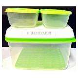 Mixed Collection of 40+ Assorted Tupperware & Gladware Containers Mixed Collection of 40+ Assorted Tupperware & Gladware Containers