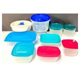 Mixed Collection of 40+ Assorted Tupperware & Gladware Containers Mixed Collection of 40+ Assorted Tupperware & Gladware Containers