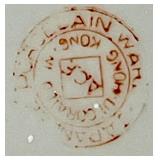 Collection of 5 Hand-Painted Decorative Asian Themed Plates By and Vase Collection of 5 Hand-Painted Decorative Asian Themed Plates By and Vase