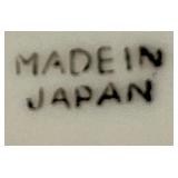 Collection of 5 Hand-Painted Decorative Asian Themed Plates By and Vase Collection of 5 Hand-Painted Decorative Asian Themed Plates By and Vase