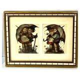 Lot of Goebel 50th Anniversary Hummel Figurine, Framed Hummel Art and 9 Collector Plates Lot of Goebel 50th Anniversary Hummel Figurine, Framed Hummel Art and 9 Collector Plates