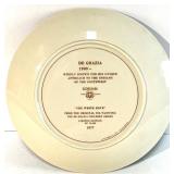 Ted De Grazia Limited Edition Gotham Fine China Collector Plates Set of 3 with one Plate Signed by the Artist and Handmade Vase Ted De Grazia Limited Edition Gotham Fine China Collector Plates Set of 3 with one Plate Signed by the Artist and Handmade Vase