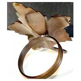 Collection of Waterford Crystal Napkin Rings and Assorted Metal Napkin Holders Collection of Waterford Crystal Napkin Rings and Assorted Metal Napkin Holders