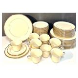Lenox Dimension Collection Solitaire China Set - 12 Place Settings Lenox Dimension Collection Solitaire China Set - 12 Place Settings