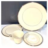Lenox Dimension Collection Solitaire China Set - 12 Place Settings Lenox Dimension Collection Solitaire China Set - 12 Place Settings