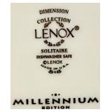 Lenox Dimension Collection Solitaire China Set - 12 Place Settings Lenox Dimension Collection Solitaire China Set - 12 Place Settings