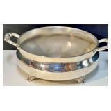 Set of Silver-Plated Serving Dishes with Filigree Handles and 3 storage bags Set of Silver-Plated Serving Dishes with Filigree Handles and 3 storage bags