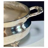 Set of Silver-Plated Serving Dishes with Filigree Handles and 3 storage bags Set of Silver-Plated Serving Dishes with Filigree Handles and 3 storage bags