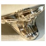 Set of Silver-Plated Serving Dishes with Filigree Handles and 3 storage bags Set of Silver-Plated Serving Dishes with Filigree Handles and 3 storage bags