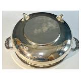 Set of Silver-Plated Serving Dishes with Filigree Handles and 3 storage bags Set of Silver-Plated Serving Dishes with Filigree Handles and 3 storage bags