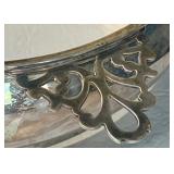 Set of Silver-Plated Serving Dishes with Filigree Handles and 3 storage bags Set of Silver-Plated Serving Dishes with Filigree Handles and 3 storage bags