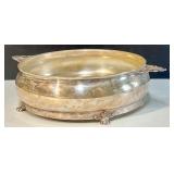 Set of Silver-Plated Serving Dishes with Filigree Handles and 3 storage bags Set of Silver-Plated Serving Dishes with Filigree Handles and 3 storage bags