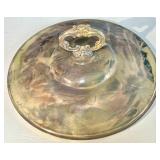 Set of Silver-Plated Serving Dishes with Filigree Handles and 3 storage bags Set of Silver-Plated Serving Dishes with Filigree Handles and 3 storage bags