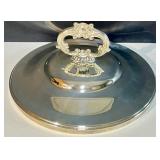 Set of Silver-Plated Serving Dishes with Filigree Handles and 3 storage bags Set of Silver-Plated Serving Dishes with Filigree Handles and 3 storage bags