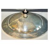 Set of Silver-Plated Serving Dishes with Filigree Handles and 3 storage bags Set of Silver-Plated Serving Dishes with Filigree Handles and 3 storage bags