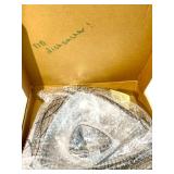 Lenox Metal Chip and Dip Serveware NIB Lenox Metal Chip and Dip Serveware NIB