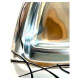 Lenox Metal Chip and Dip Serveware NIB Lenox Metal Chip and Dip Serveware NIB