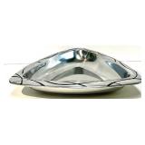 Lenox Metal Chip and Dip Serveware NIB Lenox Metal Chip and Dip Serveware NIB