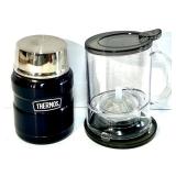 Collection of 15 Assorted Mugs and Thermos Containers Collection of 15 Assorted Mugs and Thermos Containers