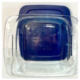 Collection of Anchor and Pyrex Glass Baking Dishes Collection of Anchor and Pyrex Glass Baking Dishes