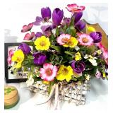 End of Day Mixed Decor Set with Equalizer EQ2 Register Booster and Floral Arrangement End of Day Mixed Decor Set with Equalizer EQ2 Register Booster and Floral Arrangement