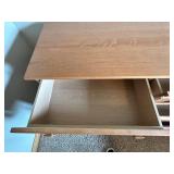 Palliser Double Dresser with 6 Drawers in Medium Wood Finish Palliser Double Dresser with 6 Drawers in Medium Wood Finish