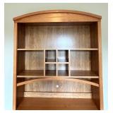 Palliser Wood Desk Set with Hutch and Chair Palliser Wood Desk Set with Hutch and Chair