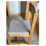 Palliser Wood Desk Set with Hutch and Chair Palliser Wood Desk Set with Hutch and Chair