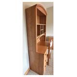 Palliser Wood Desk Set with Hutch and Chair Palliser Wood Desk Set with Hutch and Chair