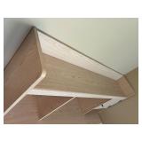 Wooden Office Desk with Hutch and Storage Drawers Wooden Office Desk with Hutch and Storage Drawers