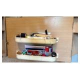 Vintage Viking Husqvarna Sewing Machine with Wooden Cabinet Vintage Viking Husqvarna Sewing Machine with Wooden Cabinet