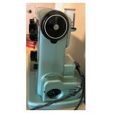 Vintage Viking Husqvarna Sewing Machine with Wooden Cabinet Vintage Viking Husqvarna Sewing Machine with Wooden Cabinet