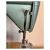 Vintage Viking Husqvarna Sewing Machine with Wooden Cabinet Vintage Viking Husqvarna Sewing Machine with Wooden Cabinet