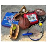 Assorted Sports Equipment Set with Baseballs, Bocce, and More Assorted Sports Equipment Set with Baseballs, Bocce, and More