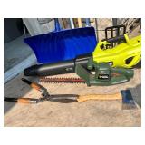 Collection of Garden Tools and Black+Decker Hedge Trimmer Collection of Garden Tools and Black+Decker Hedge Trimmer