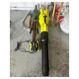 Collection of Garden Tools and Black+Decker Hedge Trimmer Collection of Garden Tools and Black+Decker Hedge Trimmer