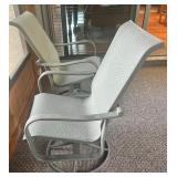 Pair of Suncoast Outdoor Swivel Chairs Pair of Suncoast Outdoor Swivel Chairs