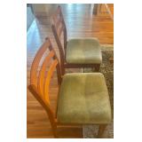 Dining Table with Slate Inlay and 4 Chairs Dining Table with Slate Inlay and 4 Chairs